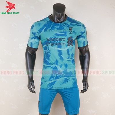 Bộ quần áo đá bóng áo đá banh thể thao nam Liverpool mùa giải 2020 2021