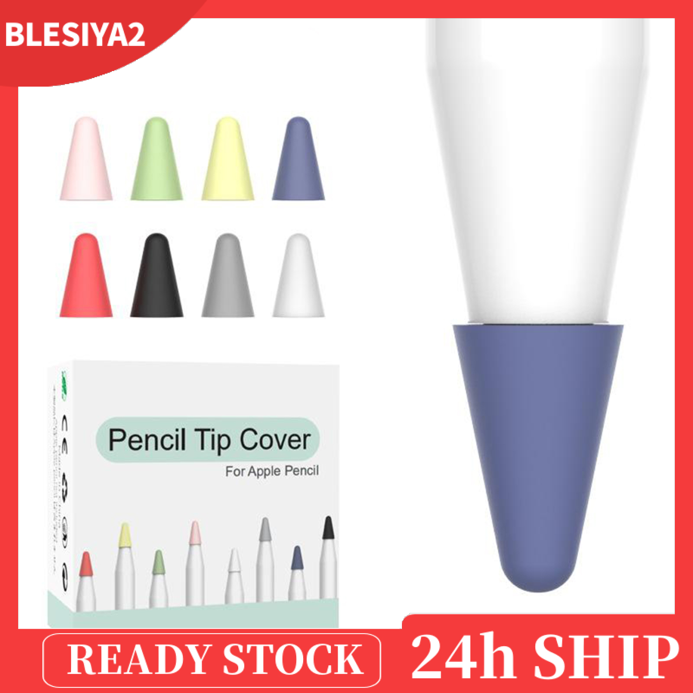 (Hàng Mới Về) Bộ 2 Đầu Bút Cảm Ứng Cao Cấp Cho Apple Pencil 1st / 2nd Gen