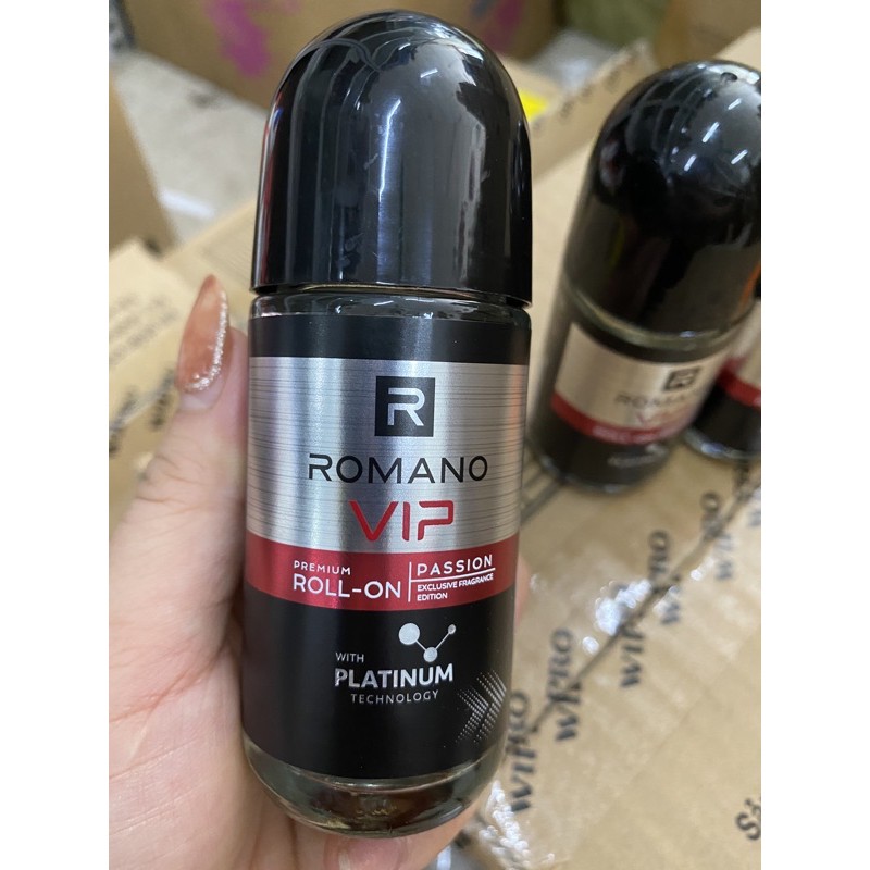 Lăn khử mùi cao cấp Romano Vip 50ml