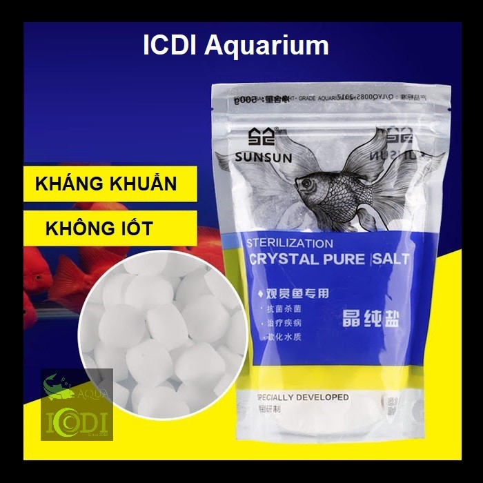 Khoáng cho cá tép SUNSUN Crystal Pure Salt