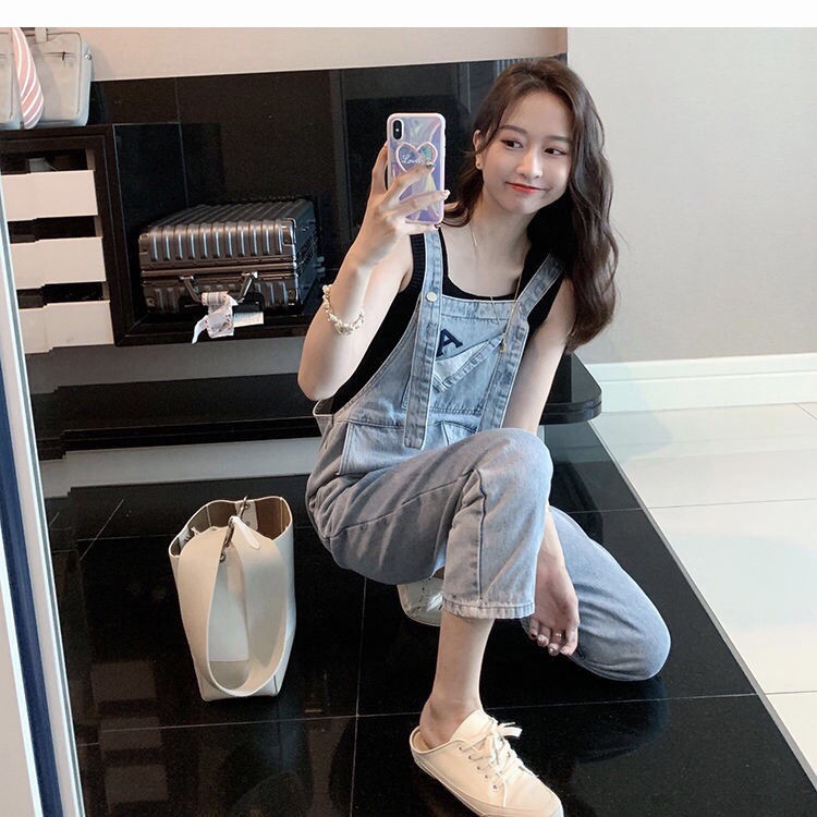 Sale 73% Hàng Có Sẵn Quần Yếm Phong Cách Hàn Quốc,xl Giá gốc 375000đ - 10H45