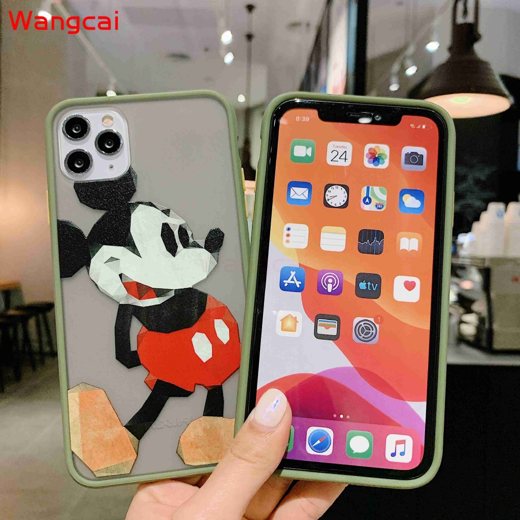 Ốp điện thoại PC cứng mặt nhám trong suốt in hoạt hình cho Samsung Galaxy S20 S20+ S10 S10+ S9 S9+ Note 10+ Plus 10 9 8 | BigBuy360 - bigbuy360.vn