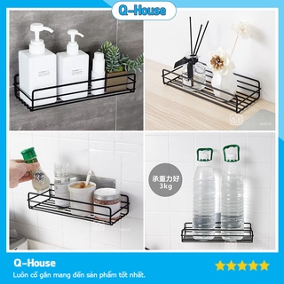 Kệ dán tường hình chữ nhật bằng kim loại siêu chắc chắn