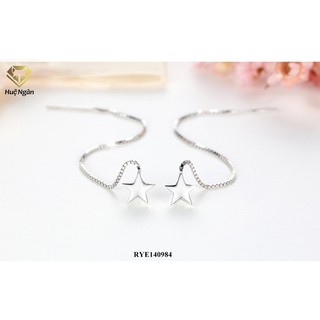 Bông tai bạc Ý 925  - Ngôi sao may mắn RYE140984