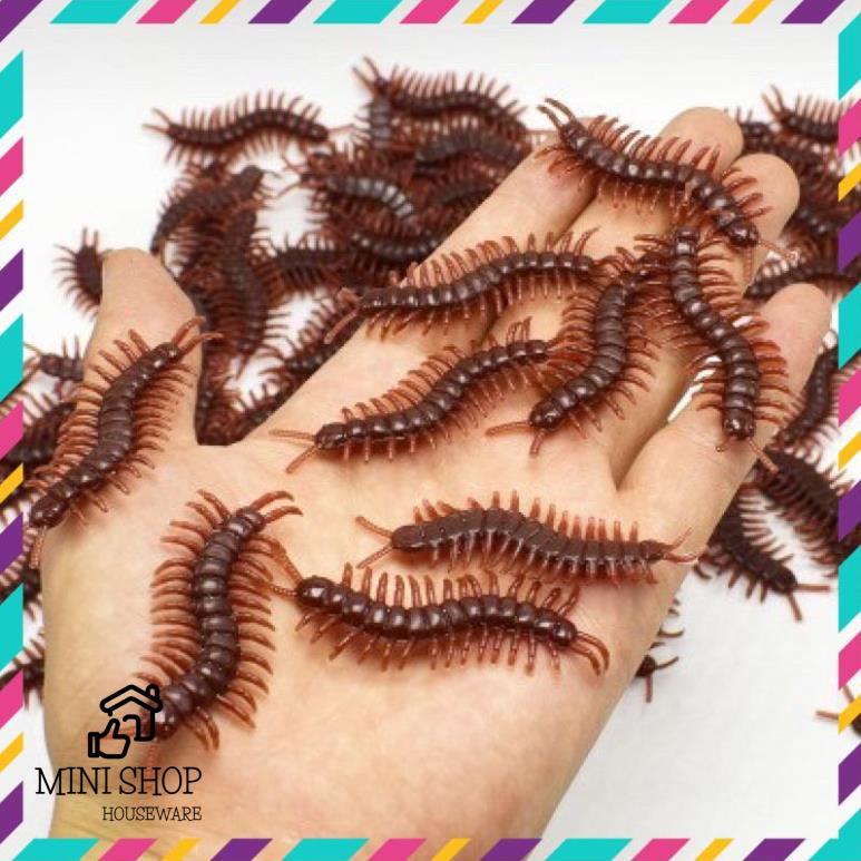 (Xả Xì Trét) (Côn Trùng Giả Bằng Nhựa, Nhìn Như Thật.