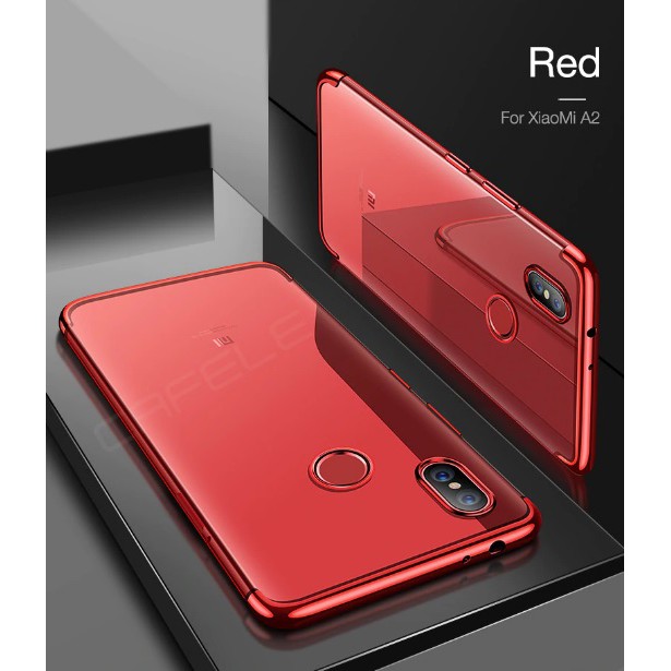 Cafele Ốp Lưng Trong Suốt Cho Xiaomi Mi 6x Mi6X Mi A2 Mia2