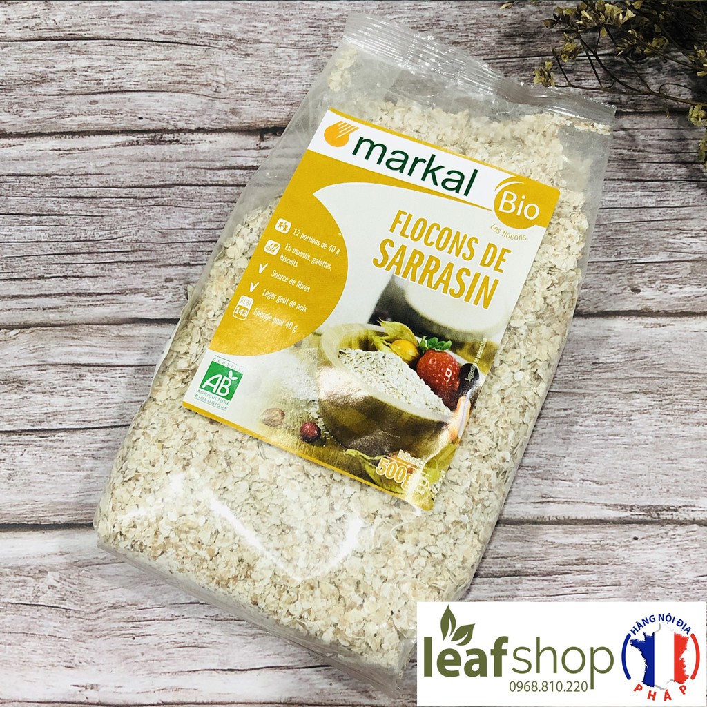 Kiều mạch cán dẹp Hữu Cơ Markal 500g