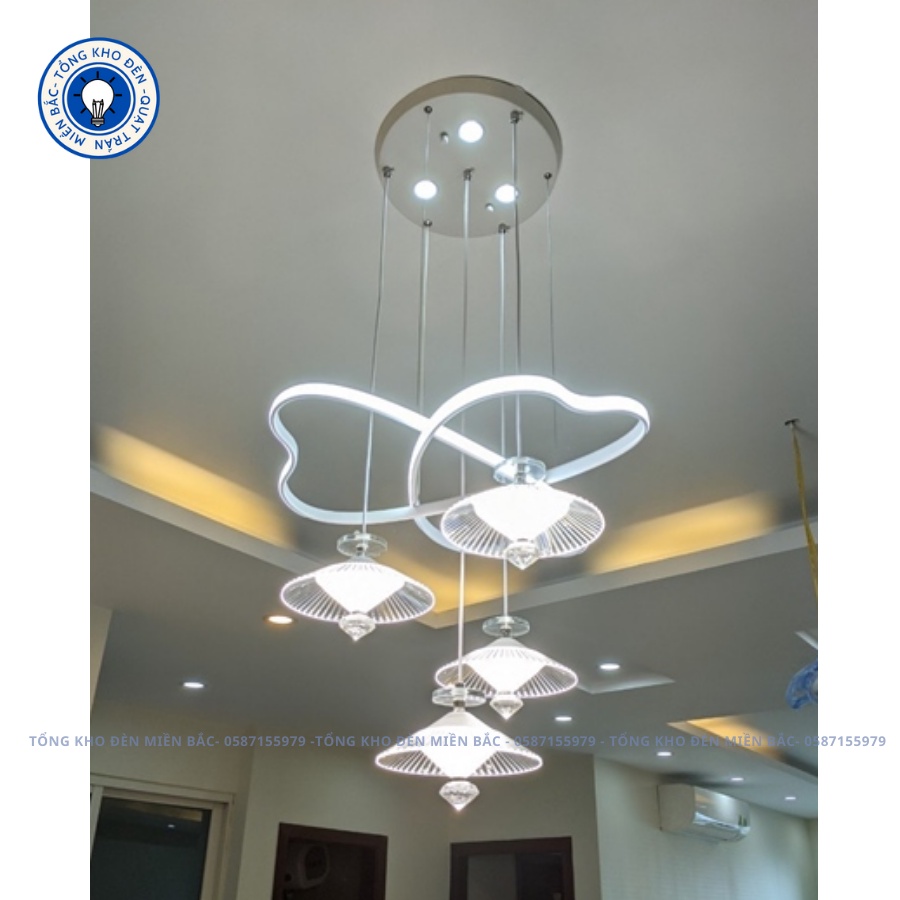 Đèn Thả Bàn Ăn_Đèn Trang Trí Phòng Bếp Bh 24 Tháng
