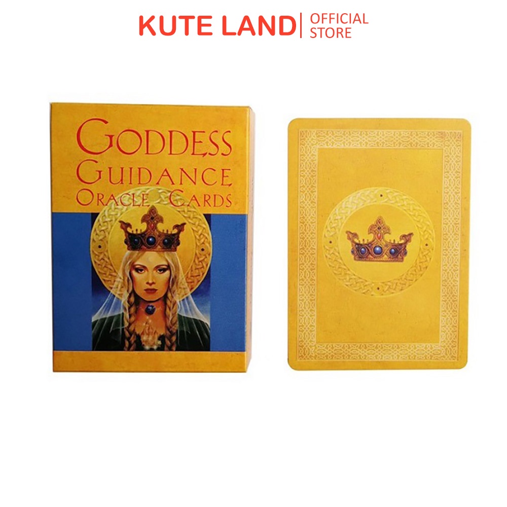 Bộ Bài Goddess Guidance Oracle 44 Lá Bài Tặng File Tiếng Anh VàĐá Thanh Tẩy C177