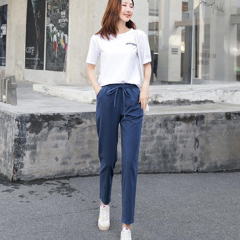 Quần Cotton Nữ Ống Rộng Size S-2Xl | BigBuy360 - bigbuy360.vn