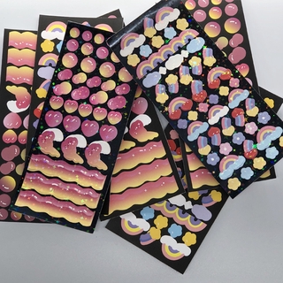 DIY ribbon decoration diary sticker material