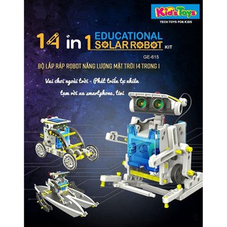 ROBOTKIT14IN1-ĐỒ CHƠI TƯ DUY SÁNG TẠO NĂNG LƯỢNG MẶT TRỜI CHO BÉ