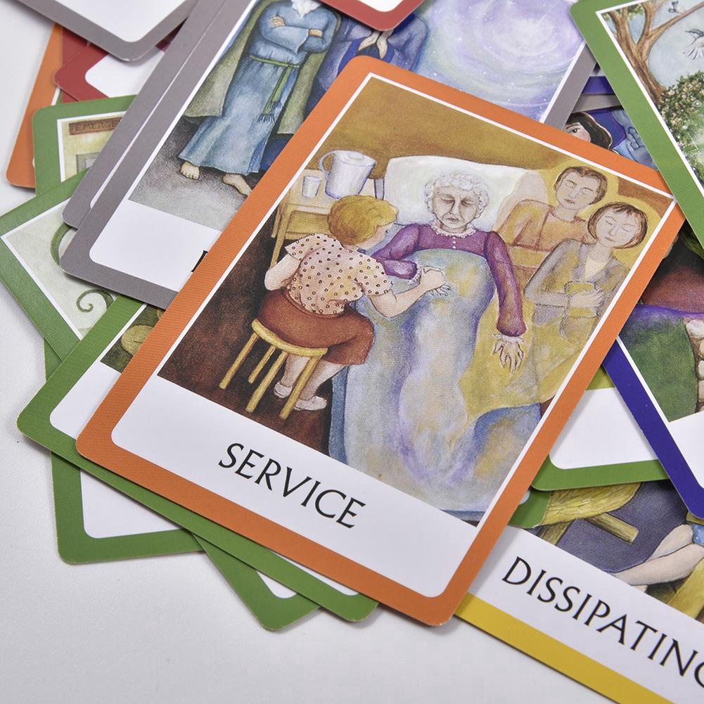 Bộ bài Tarot - Chakra Wisdom Oracle Chất Lượng Cao bản đẹp