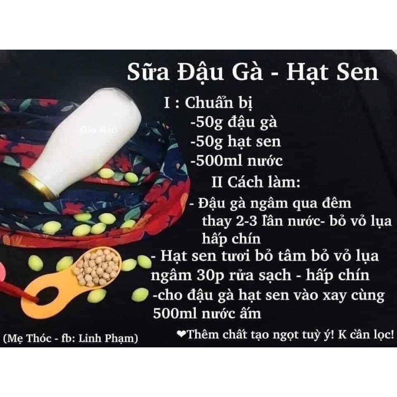 các loại hạt dinh dưỡng nấu cháo ăn dặm cho bé, làm sữa hạt