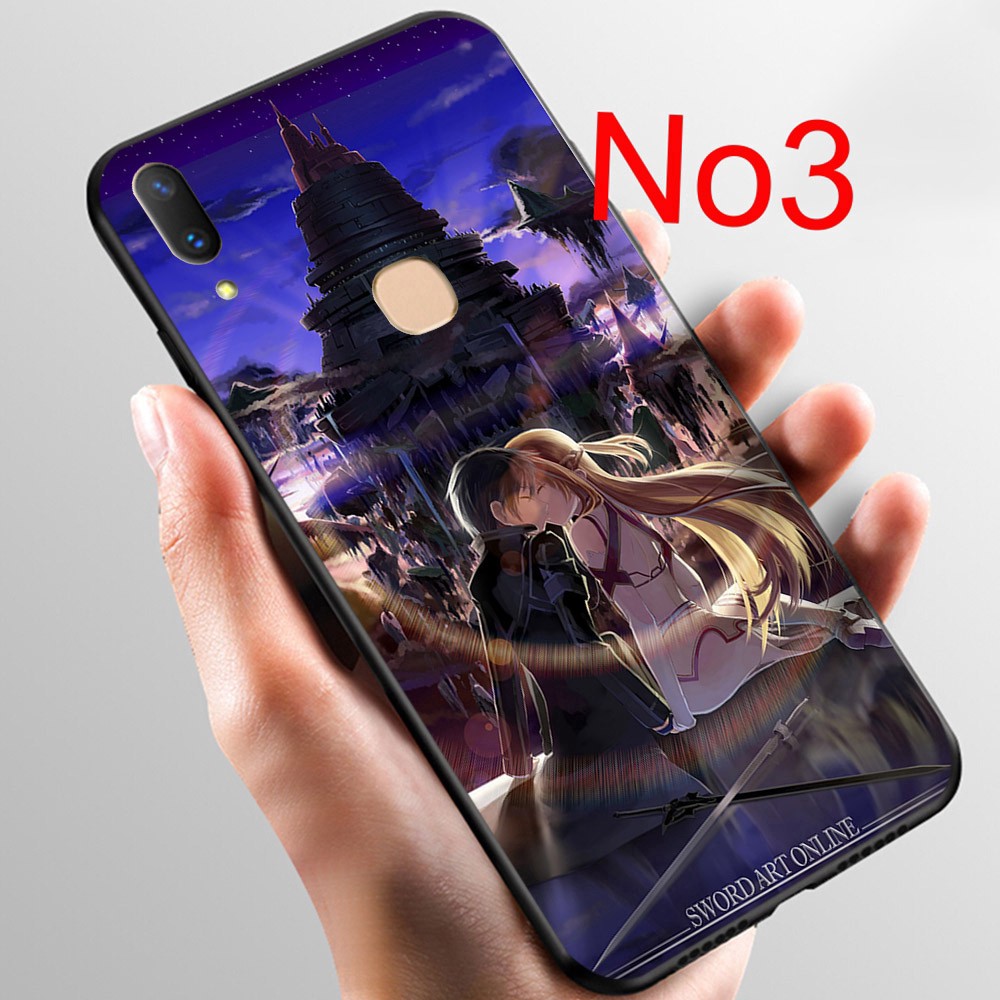 Ốp Điện Thoại Mềm Hình Anime Sword Art Online 4no Cho Iphone 12 Mini 11 Pro Max Se 5 5s Xr