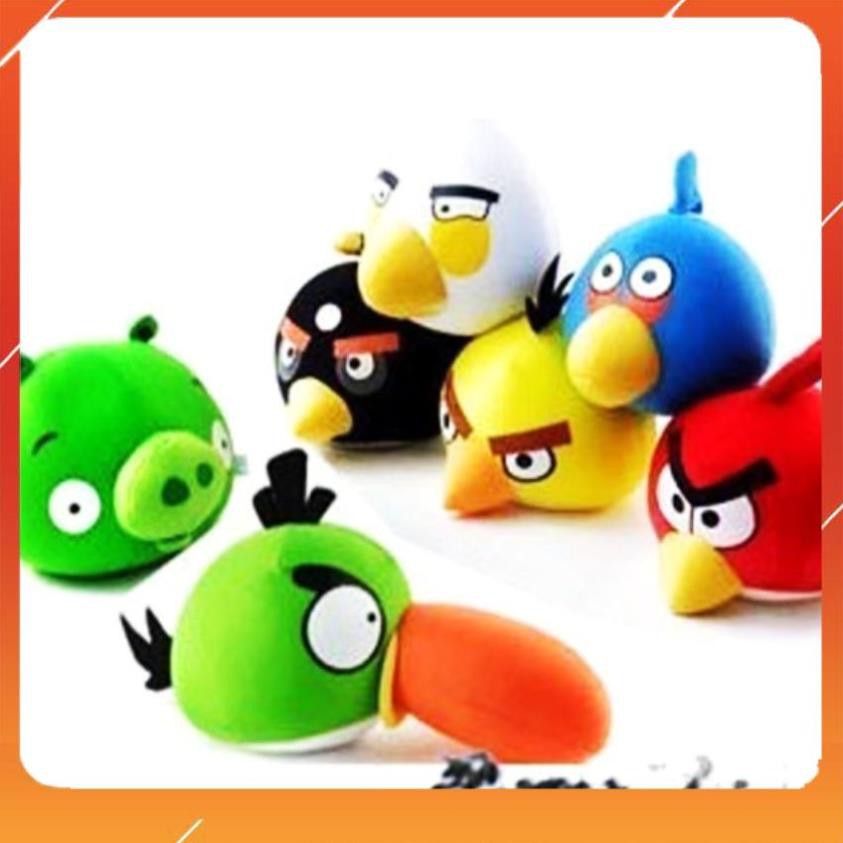❤️Deal Sốc❤️ Bộ 7 con thú than hoạt tính khử mùi hôi trên xe hơi,hình Angry birds-màu ngẫu nhiên 206141-5 [SKM]