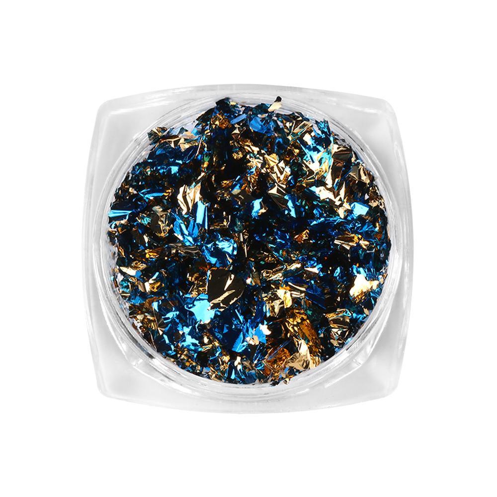 Heckh Nhãn Dán Trang Trí Móng Tay Lấp Lánh Thời Trang