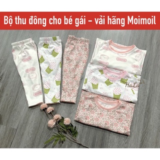 Set 3 bộ thu đông tay dài cho bé gái 9-11kg - hala baby