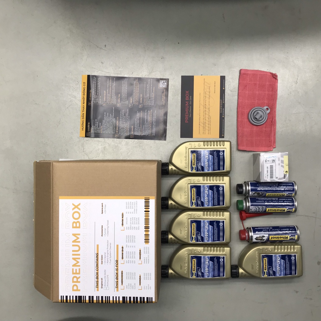 Vinfast Lux A2.0 và Lux Sa2.0 - Bộ dầu nhớt động cơ nhập khẩu Đức cao cấp