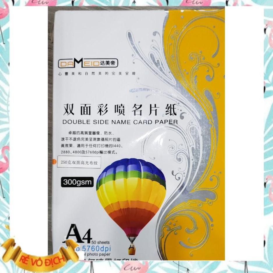 ( THANH LÝ SỐC H )GIẤY IN CARD (1 xấp 50 tờ) .....Mýt_Shop_86