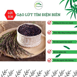 Gạo lứt đen dẻo điện biên hữu cơ - ảnh sản phẩm 4