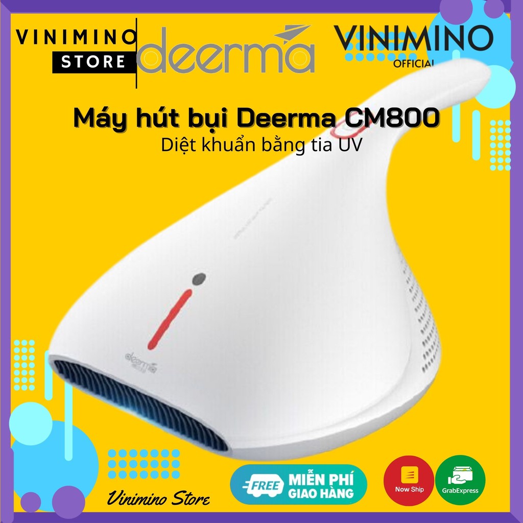 Máy hút bụi DEERMA CM800 và Lọc bụi HEPA CM800 - Vinimino Store