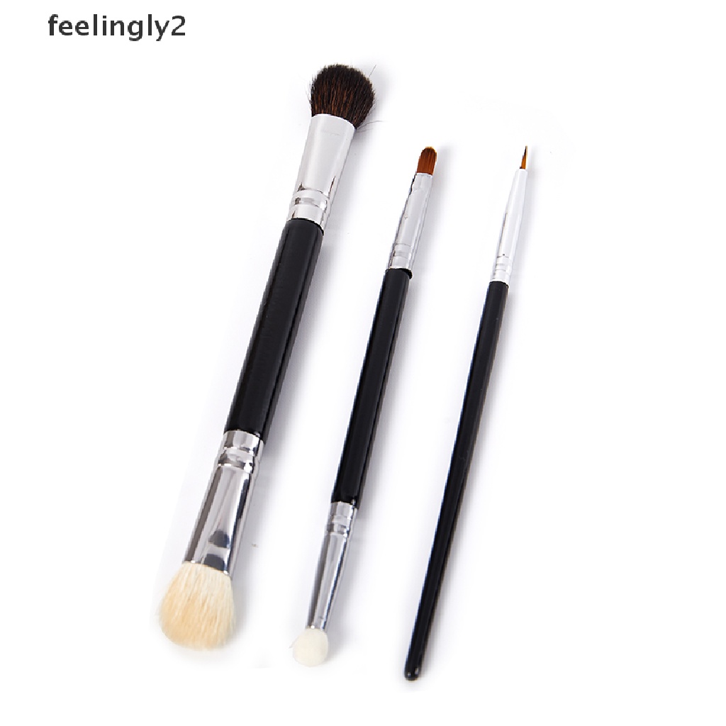 Cọ Trang Điểm Hai Đầu Có Mút Xốp Giúp Che Khuyết Điểm Và Quầng Thâm Mắt