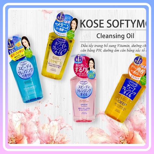 Tẩy trang Kose Softymo, dầu tẩy trang lành tính cho mọi loại da Nhật, 230ml