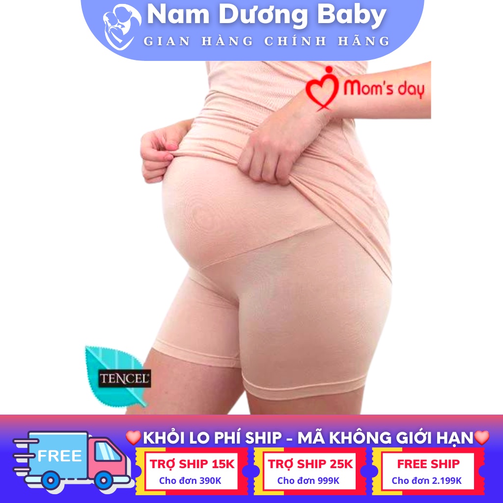 Quần bầu mặc trong váy hãng Mom's day Hàn Quốc Quần mặc trong váy chất liệu Tencel từ sứ sở Kim Chi