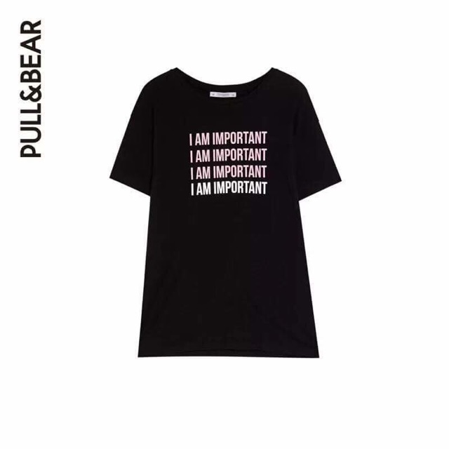 Áo phông pull and bear _order