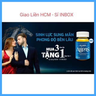 [TẶNG QUÀ+FREE SHIP] Men’s Ginseng Alipas 30v - Alipas mới - Tăng cường sức khỏe sinh lý nam giới (đủ tem tích điểm)