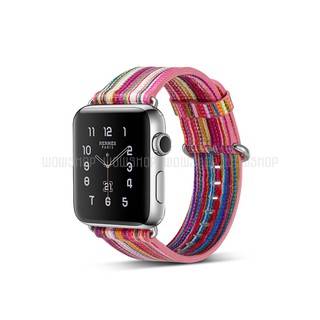 Dây Apple Watch Color Mix da thuộc - Hồng Rose