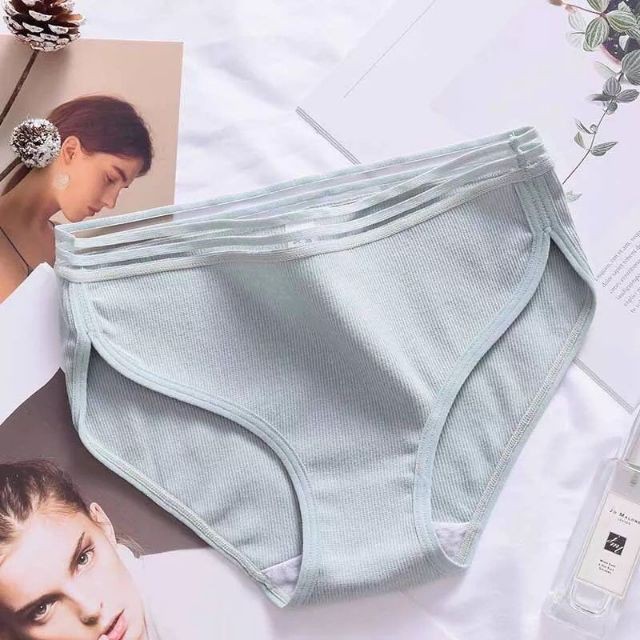 Quần lót cotton tăm