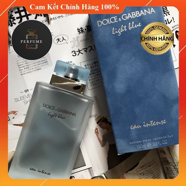 [Chính Hãng] Nước Hoa Nữ Mini 𝐃&𝐆 𝐋𝐈𝐆𝐇𝐓 𝐁𝐋𝐔𝐄_Hương Thơm Tươi Mát Từ Đại Dương | Thế Giới Skin Care