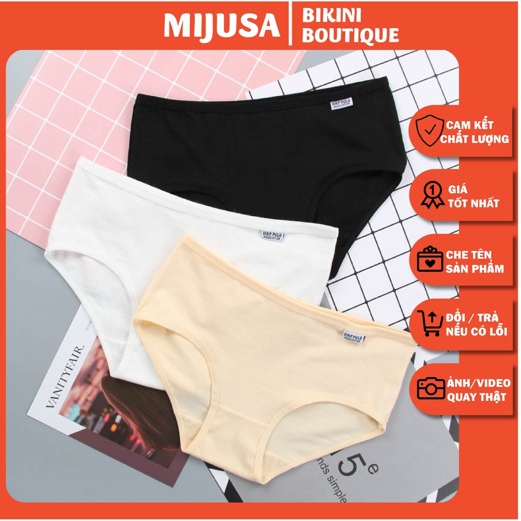 Quần lót Nữ cotton H&P Pulo Cao Cấp Mềm Mại Dễ Thương Hàng Xuất Mỹ QL08 - mijusa