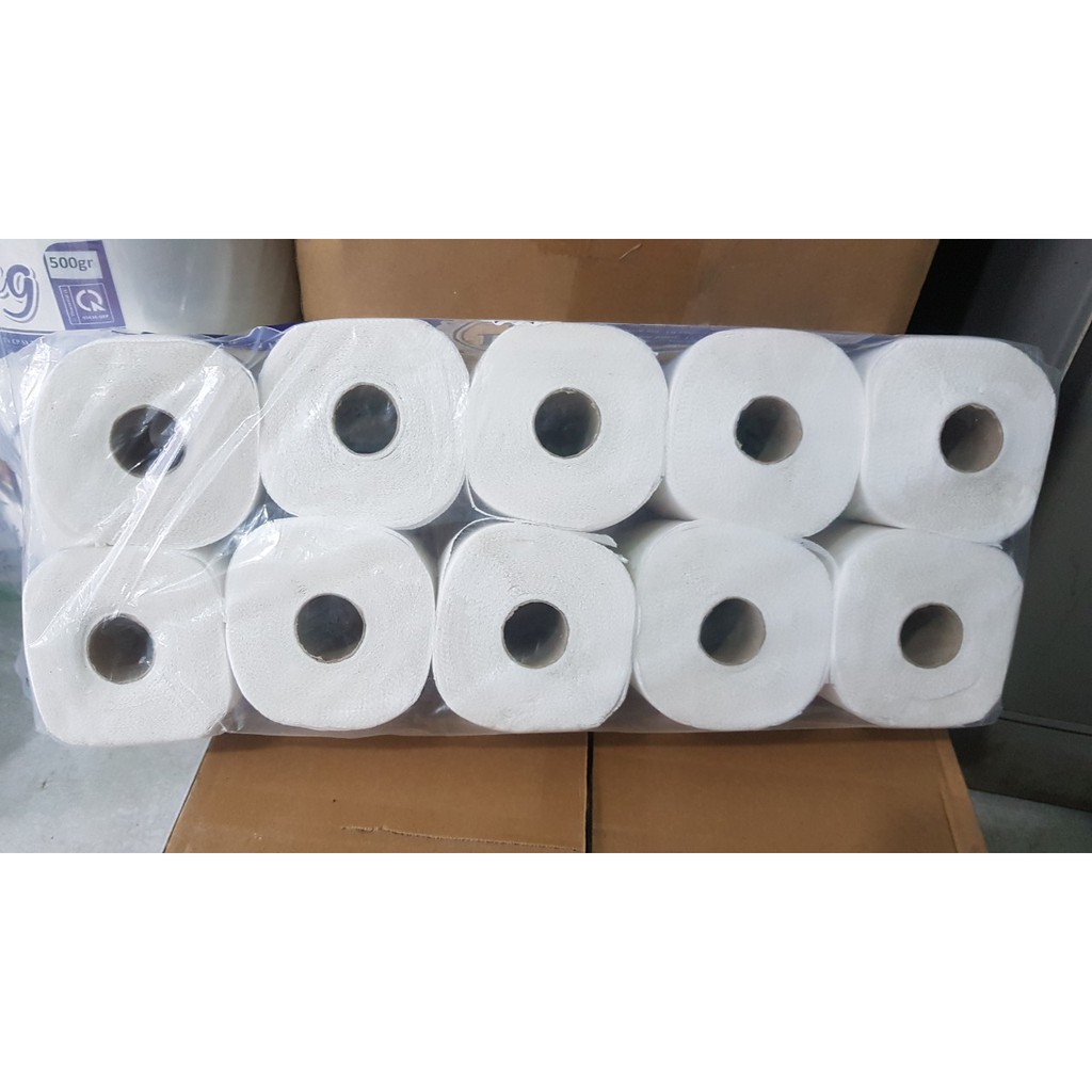 Giấy vệ sinh IVY 2 lớp giá rẻ - 400g/ lốc