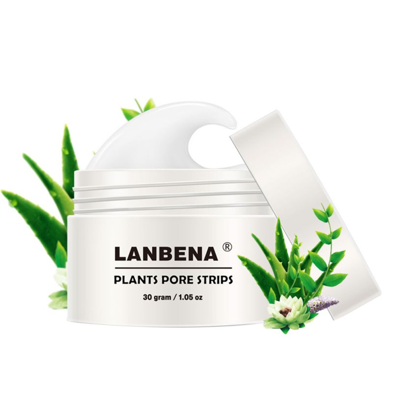 Mặt Nạ Lột Mụn Đầu Đen Vùng Mũi Làm Sạch Sâu Lanbena 30g