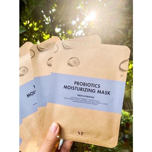 MẶT NẠ GIẤY PROBIOTICS MOISTURIZING MASK VT LỢI KHUẨN  - 10197