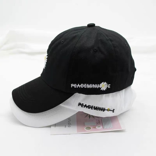 Mũ lưỡi trai thêu hoa cúc | BigBuy360 - bigbuy360.vn