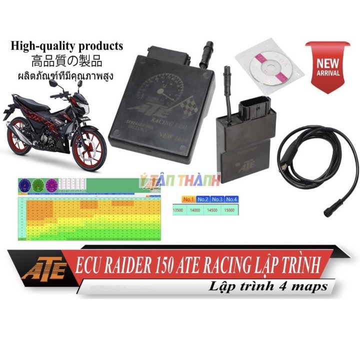 ECU raider fi lập trình