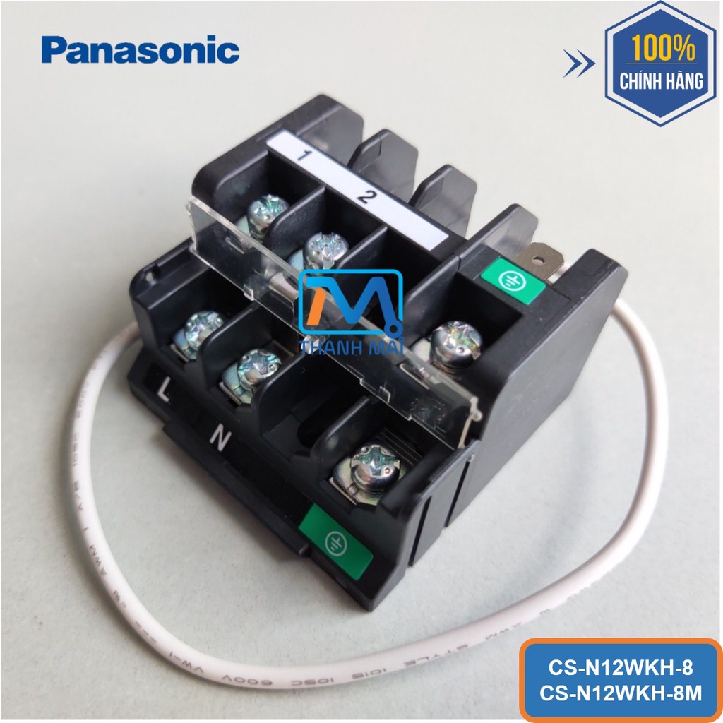 [Mã ELHA22 giảm 5% đơn 300K] cầu đấu điện dàn lạnh máy lạnh Panasonic model CS-N12WKH-8