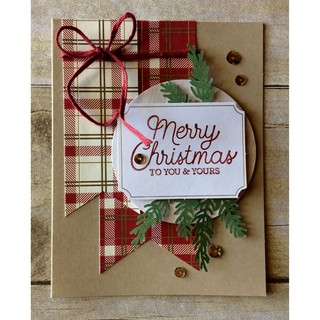 Thiệp Giáng sinh thủ công xinh xắn