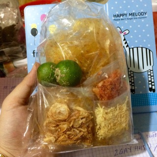 Combo 50 bịch bánh tráng trộn tắc chà bông ngọc thuỷ