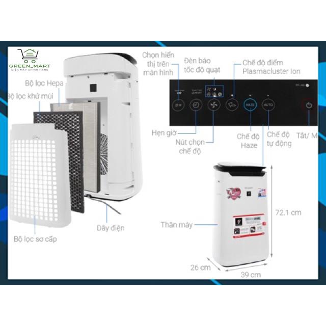 Máy lọc không khí Sharp FP-J60E-W (48m²)