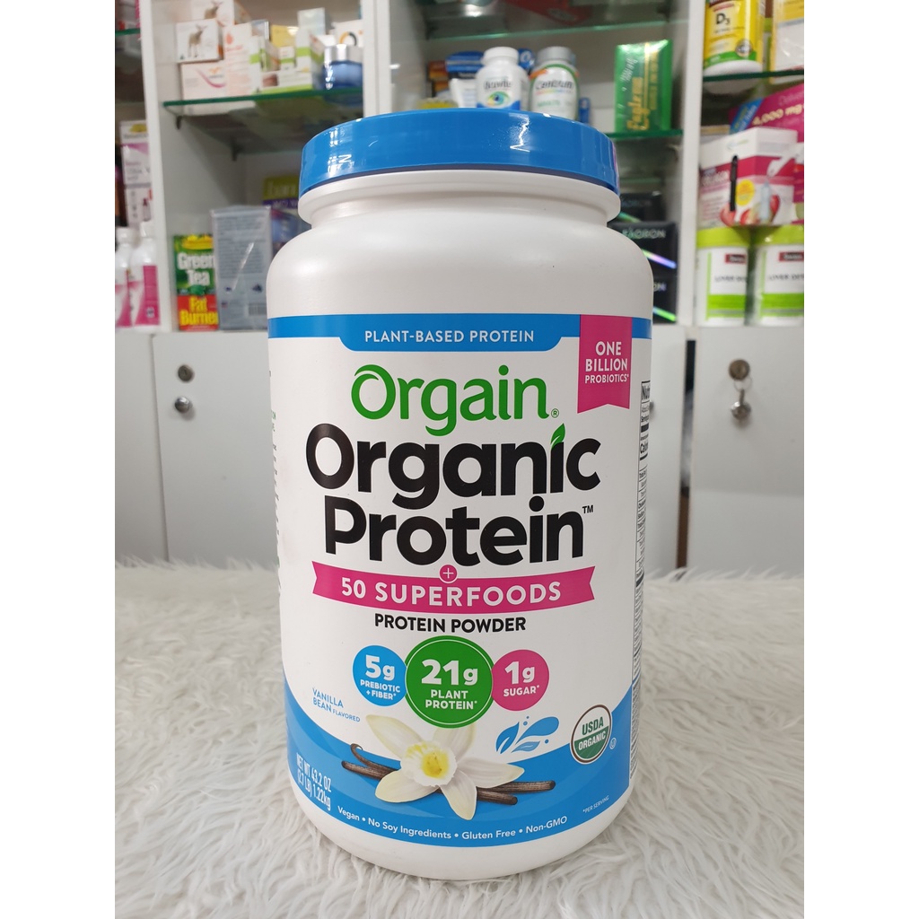 BỘT ĐẠM THỰC VẬT HỮU CƠ ORGAIN ORGANIC PROTEIN SUPER FOODS 1.22KG