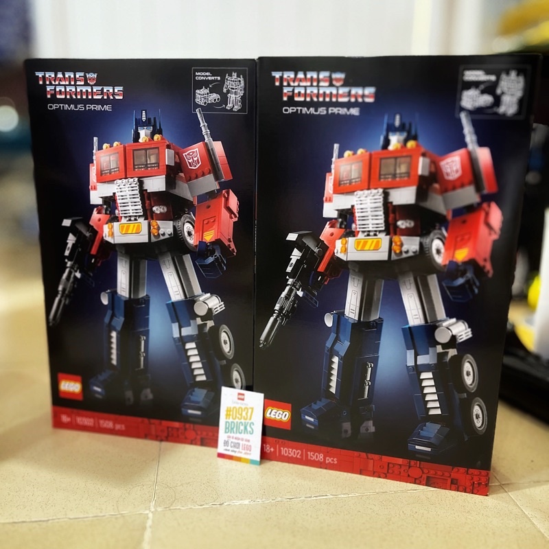 CÓ SẴN 10302 LEGO Creator Expert Optimus Prime THỦ LĨNH OPTIMUS PRIME Transformers 0937BRICKS