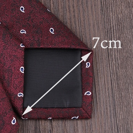 Cravat Nam cỡ trung 7cm cao cấp nhiều mẫu lựa chọn, cà vạt chú rể, Cavat dự tiệc, Calavat công sở CV-792