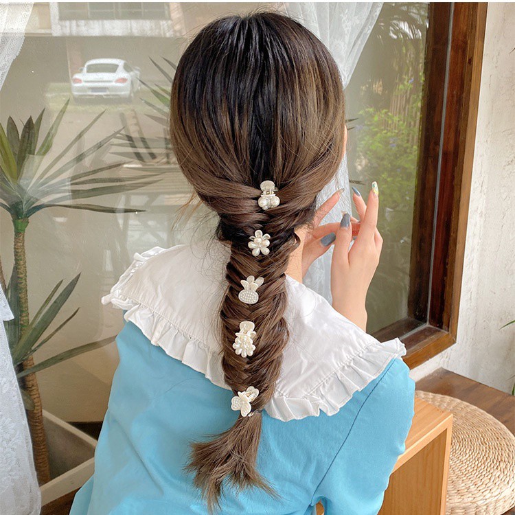 [ Được Chọn Mẫu ]  Kẹp Càng Cua Size Nhỏ Kiểu Dáng Dễ Thương
