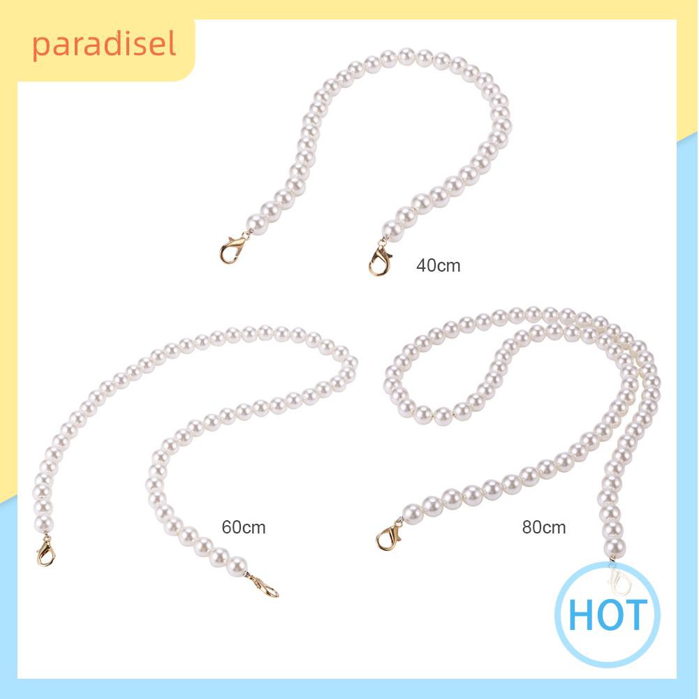 Chuỗi dây ngọc trai nhân tạo làm dây đeo túi / thắt lưng DIY cho phái đẹp