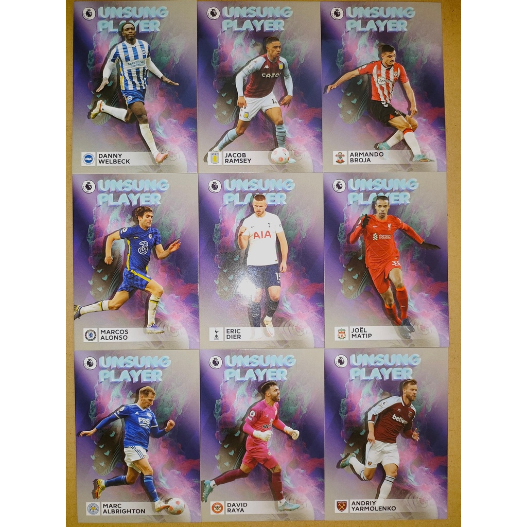 thẻ SKY Unsung Player - Albrighton, Raya, Yarmolenko, Alonso, Matip, Dier, Welbeck, Broja, Ramsey - Tottenham, Chelsea
